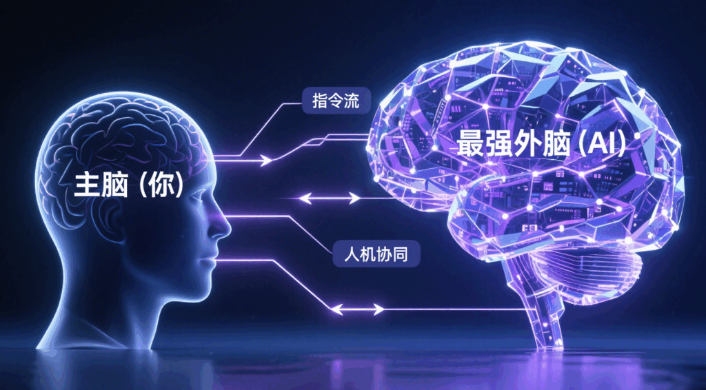 把它当成“最强外脑”,而不是“第二大脑”,你的AI才算真正会用 把它当成“最强外脑”,而不是“第二大脑”,你的AI才算真正会用